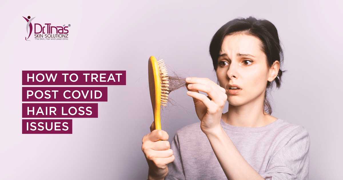 How to Treat Post Covid Hair Loss Issues?