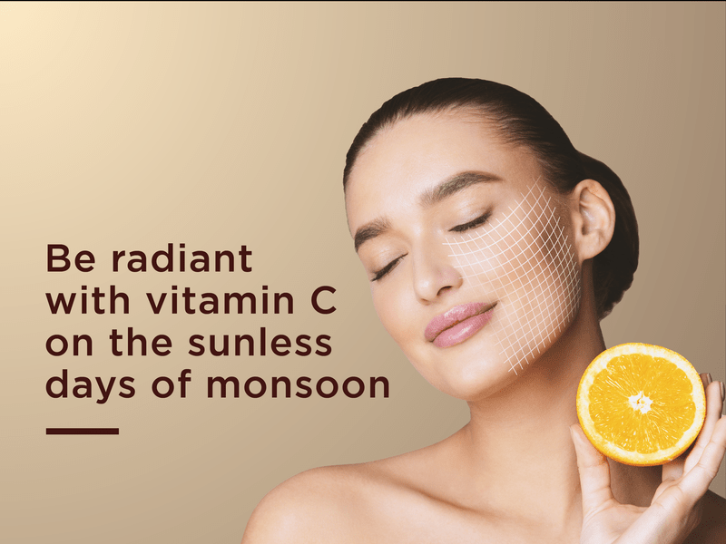 Use vitamin C on sunless monsoon days