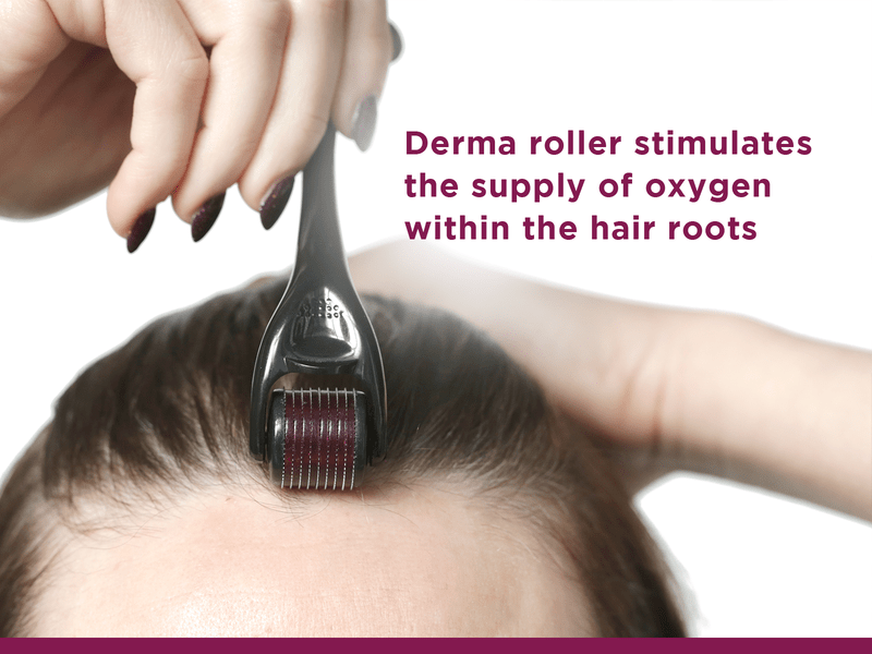 derma rollers stimulate oxygen supply