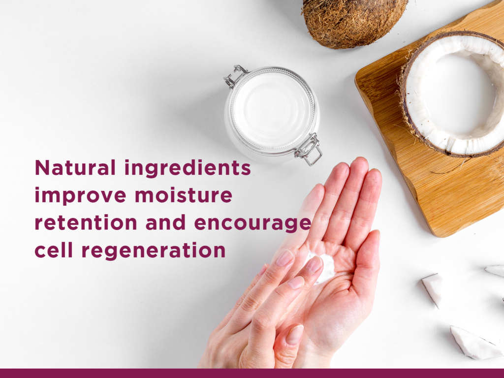 Use Natural ingredients to nourish moist skin Dr Tina
